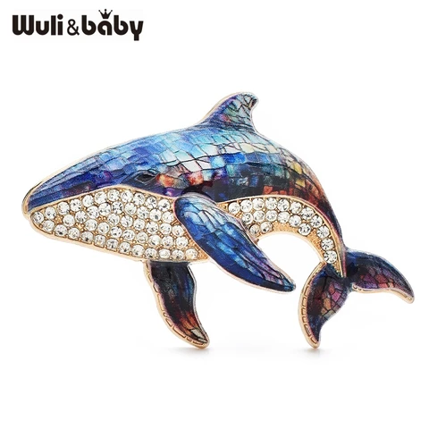 Wuli&baby броши с кристаллами