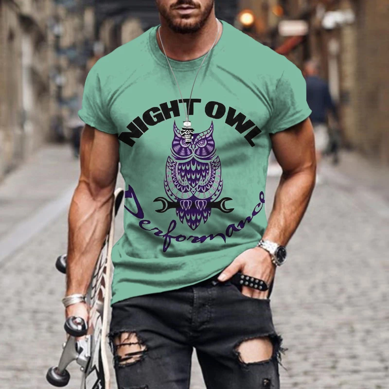 Футболка оверсайз с коротким рукавом и круглым вырезом в стиле ретро |