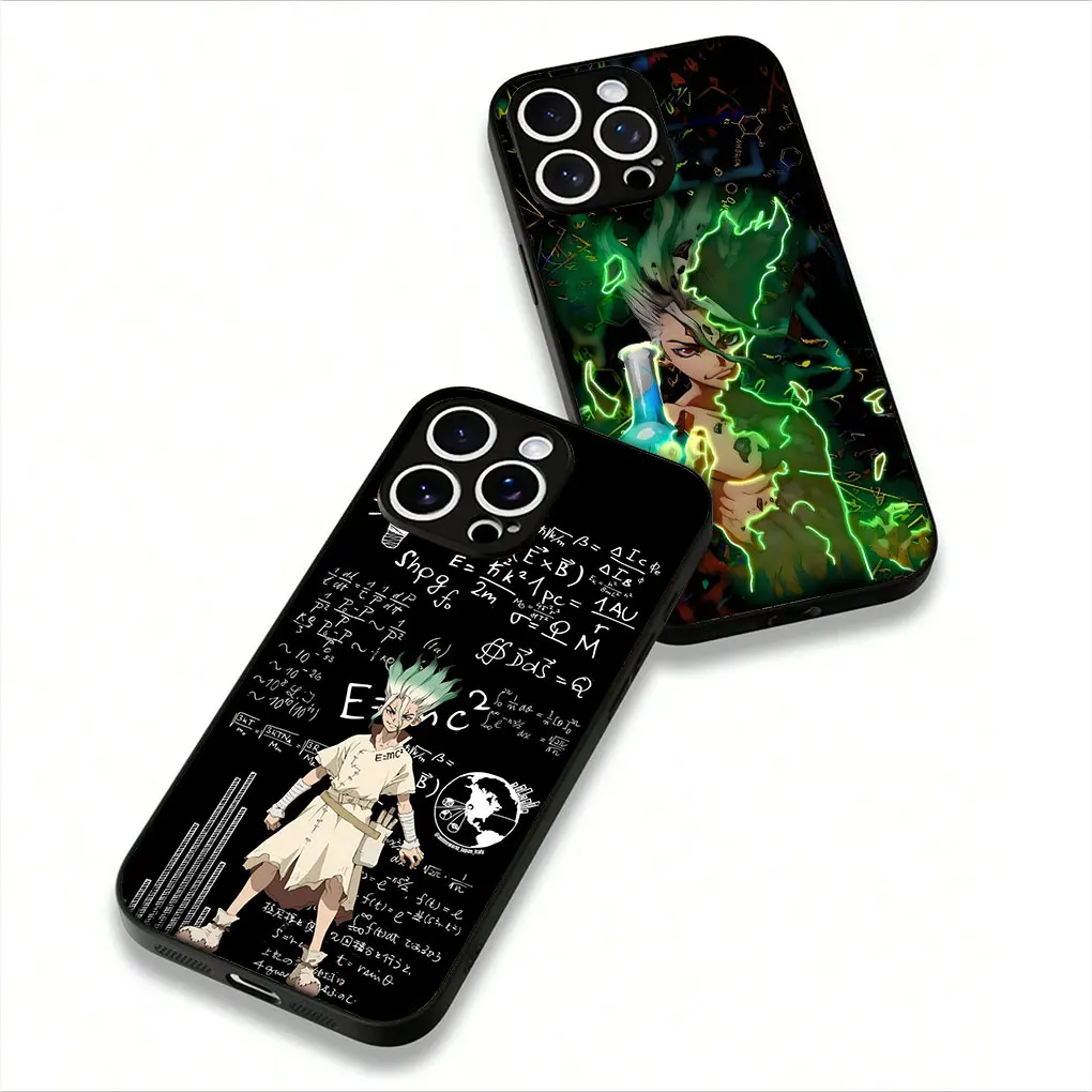 Чехол Ishigami Senkuu Dr Stone для OPPO A80 A40 A60 A38 A79 A16 A17 A58 A78 A94 A95 A57 A15 A96 A74 A53