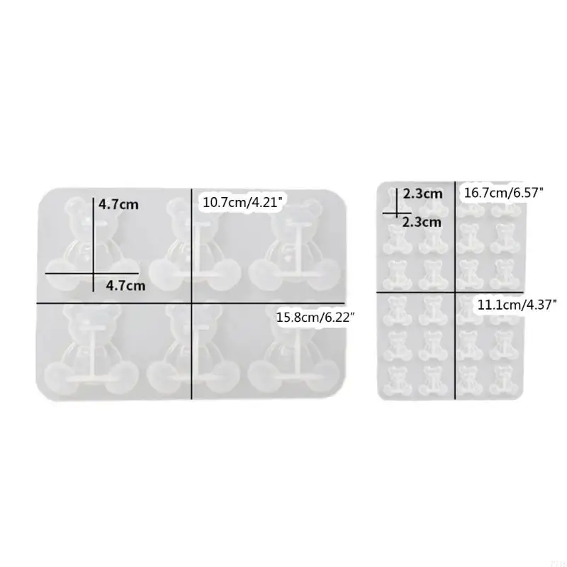 77JB Серьги для медвежьи сережки брошь шпилька