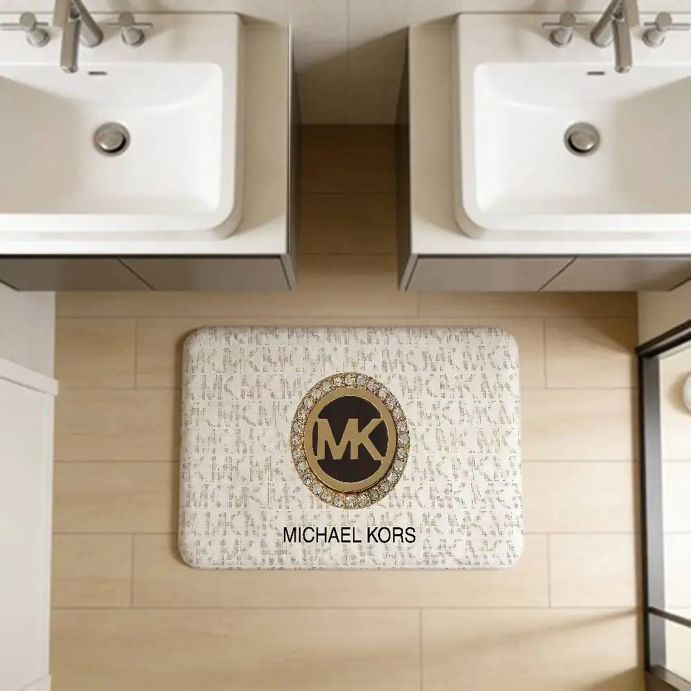 Фото Кухонный коврик M-Michaels-Fashion-Kors: недорогой, противоскользящий, современный, для гостиной, балкона, с принтом, для домашнего декора №3