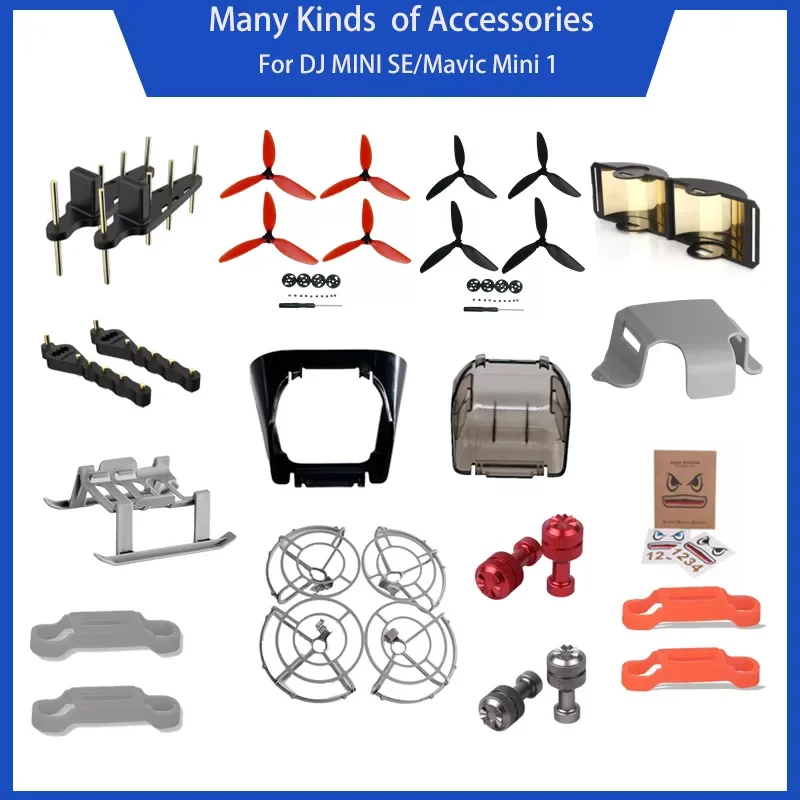 

Propeller Guard Holder for DJI Mavic Mini/Mini SE Drone Landing Gear Sunhood Sticker Signal Booster Antenna Accessories