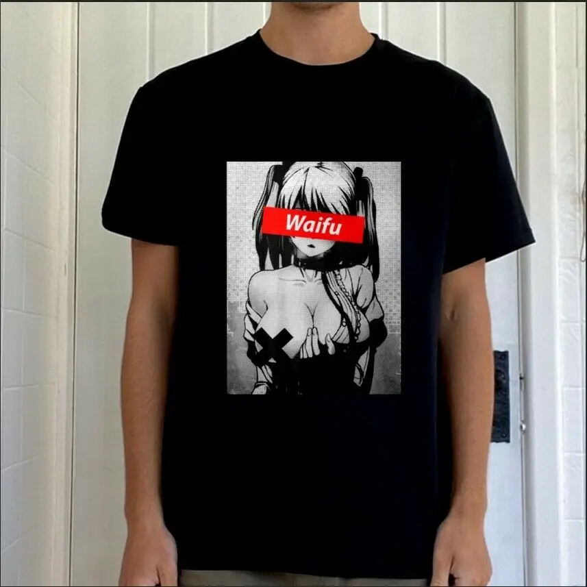 

Cute Waifu Anime Classic Black T-Shirt Christmas Gift