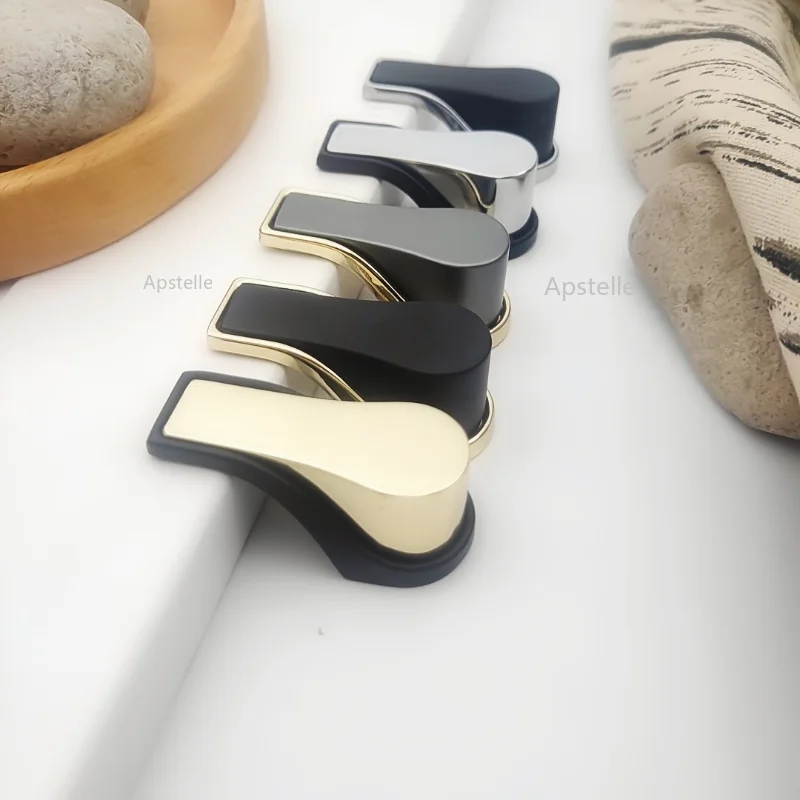 

2pcs/Suit Knobs Modern Simple Zinc Alloy Handles Drawer Pulls Furniture Hardware Bathroom Cabinet Drawer Door Handles