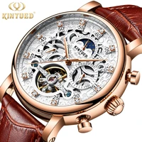 kinyue 42mm luxury automatic mens watchs design new mechanical watch sapphire stainless steel 30m waterproof reloj hombre