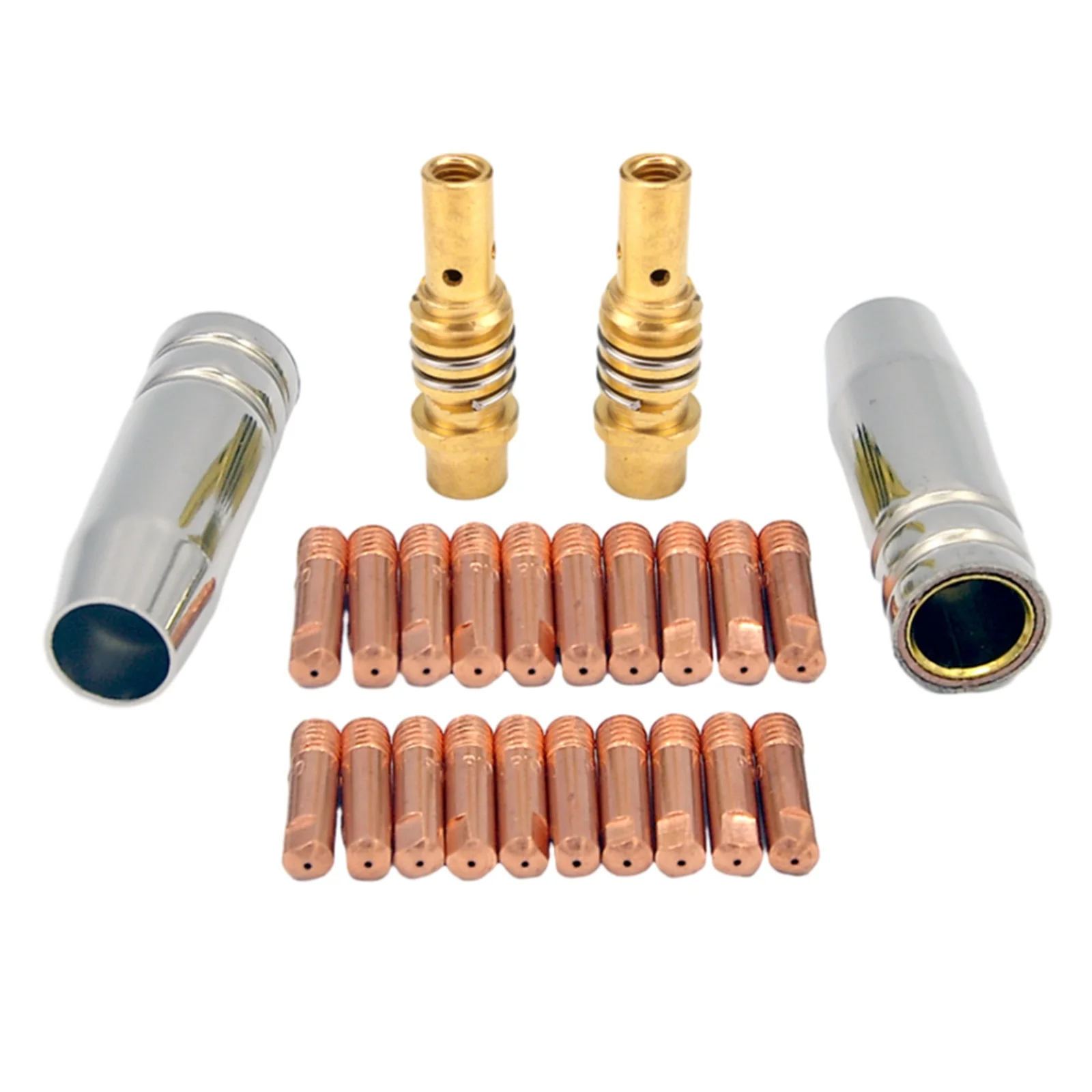 

Durable Nozzle Diffuser Welding Torch MIG Torch MB15 Nozzle Torch Kit 030inch Contact Tip 15AK MIG Contact Tip
