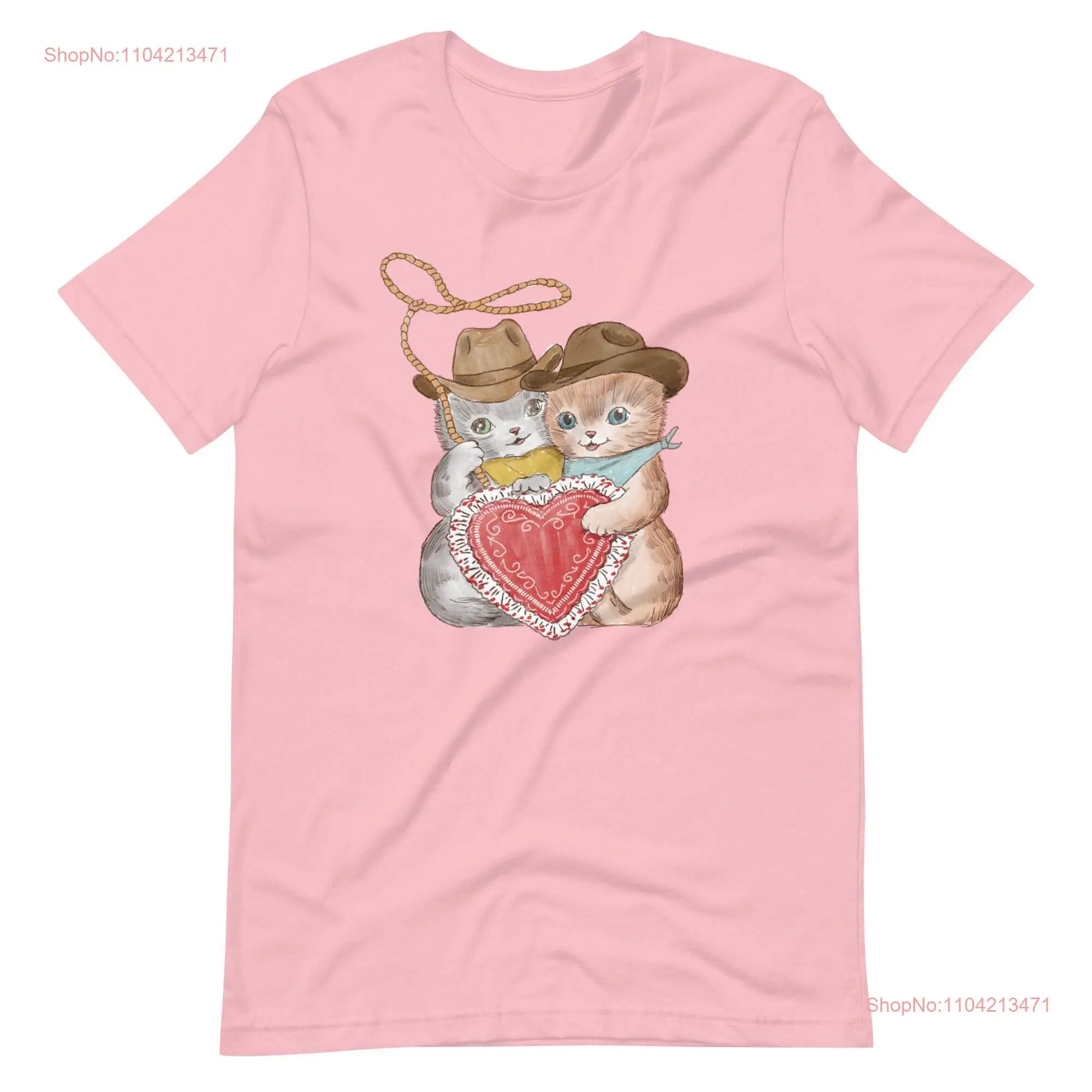Cowboy Kittens t shirt long or short sleeves