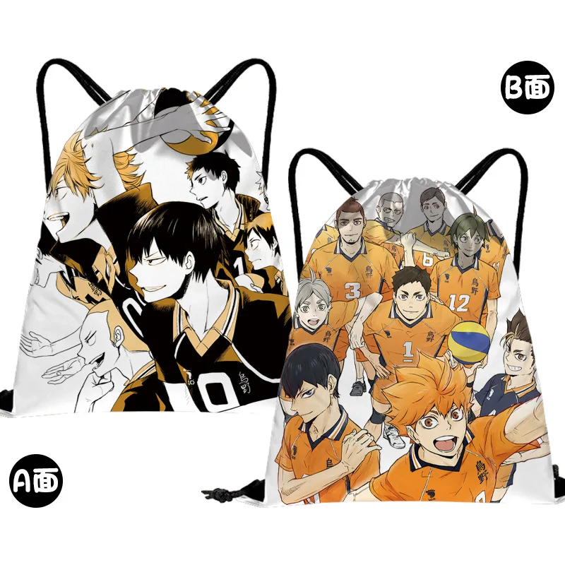 

Яркий рюкзак для покупок с рисунком из Аниме Haikyuu
