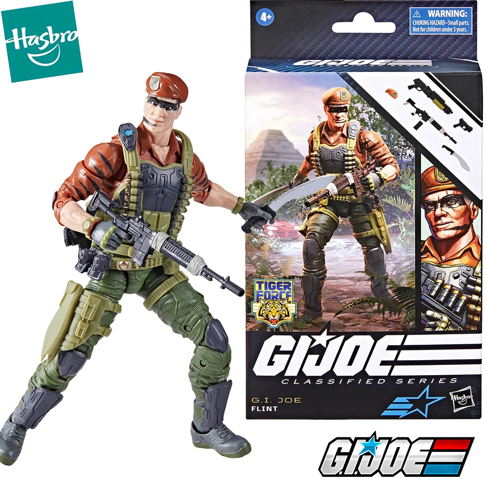 

Pre-Sale Hasbro G.i. Joe Classified Series Tiger Force Flint, 89 Action Figures Collectible Model Toys for Fans