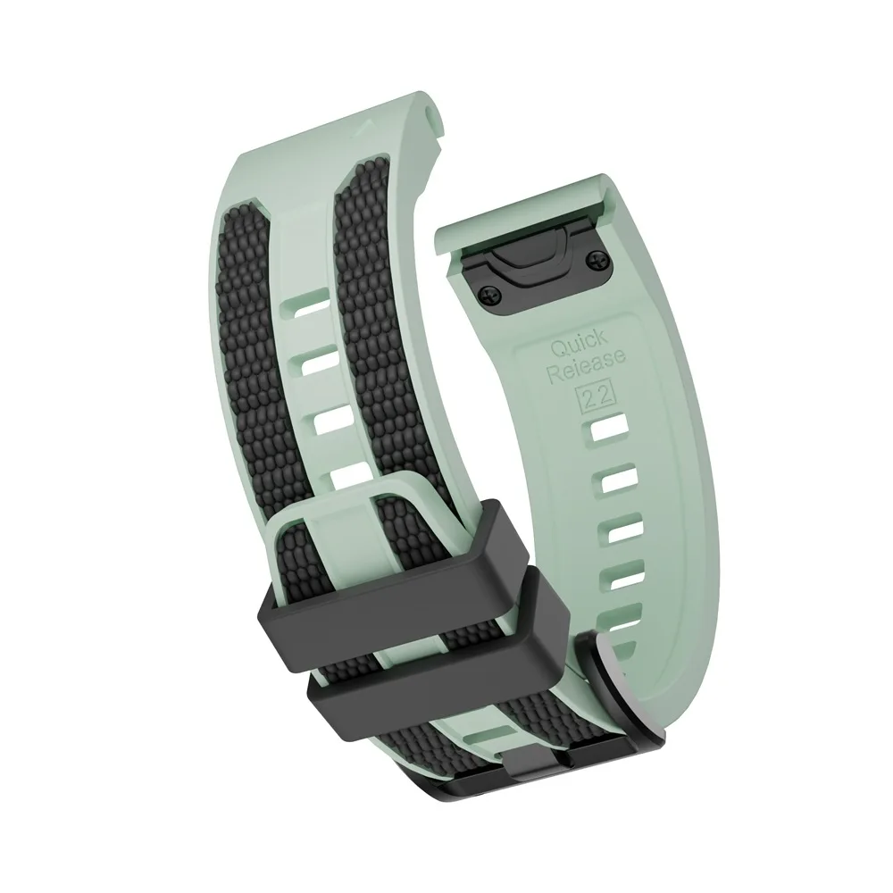 Фото Силиконовый ремешок для часов 22 мм, 26 мм для Garmin Fenix 8 51 мм, 47 мм, 7X, 7, 6, 6X, ремешок на запястье для Enduro3/Fenix E, браслет QuickFit №4