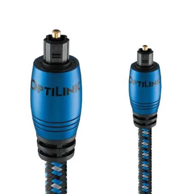 Фото OptiLink 5, цифровая оптоволоконная линия Toslink, цифровой аудиокабель, линия декодирования с квадратным портом №1