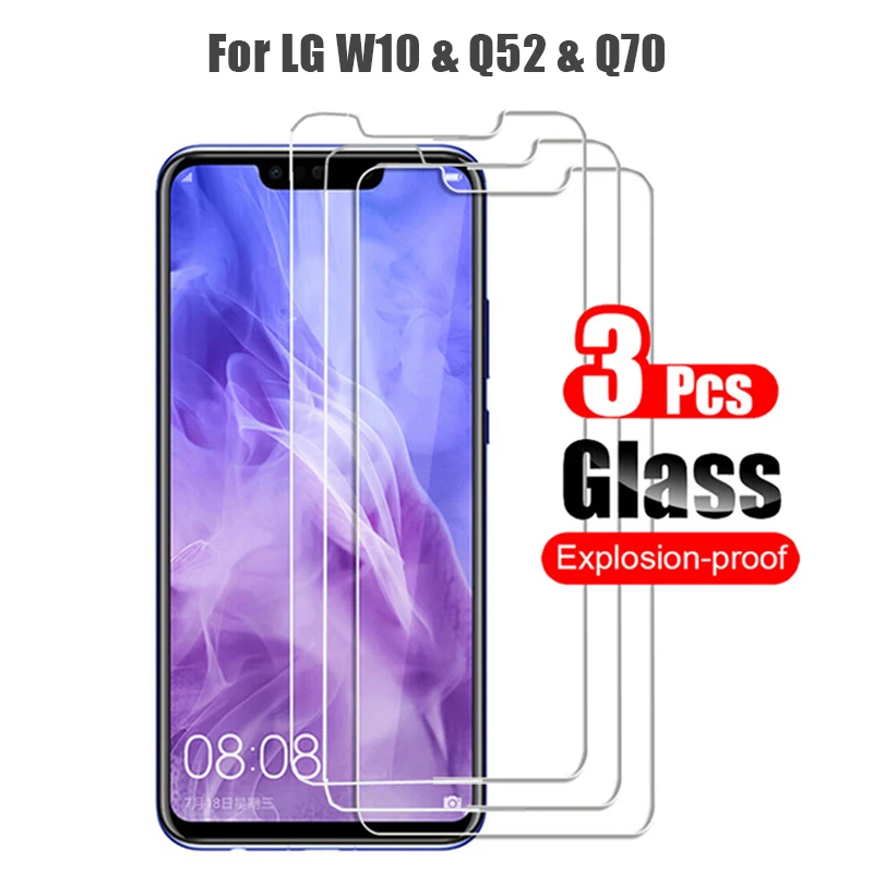 

Закаленное стекло 9D для LG W10 Q52 Q70 Защитная пленка для экрана HD, 3 шт.