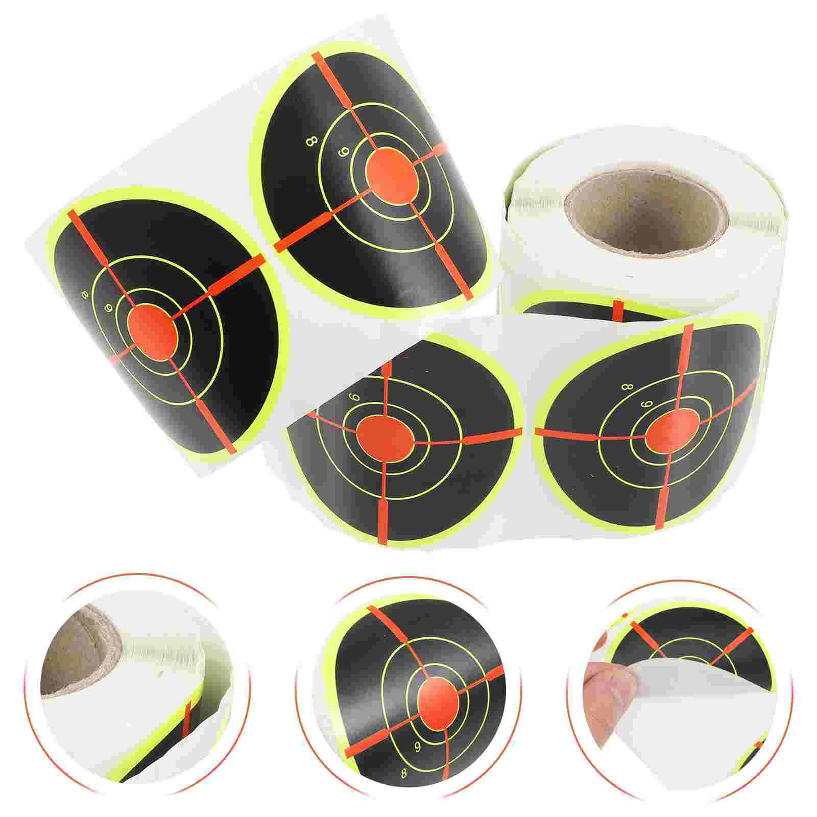 

Sports Stickers Shooting Bullseye Labels Archery Supply Portable Circle Targets Professional Pasters