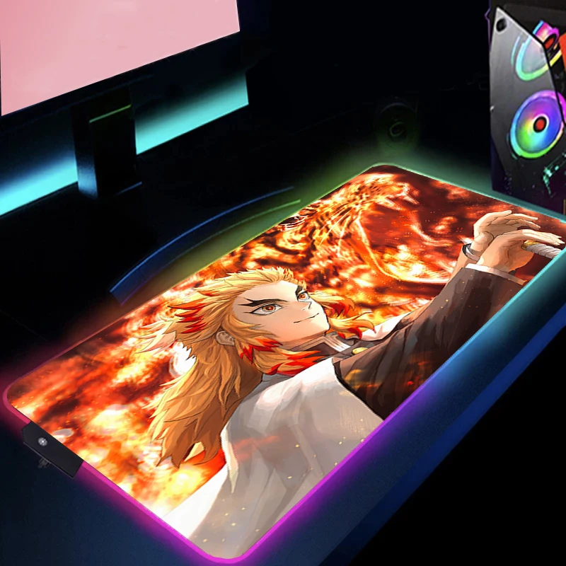 

Коврик для мыши игровой, рассекающий демонов, размер Xxl, Rgb