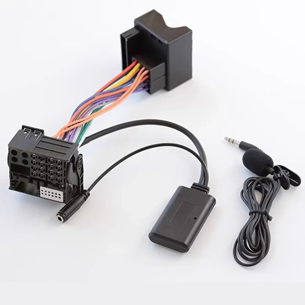 Фото Комплект адаптеров AUX Bluetooth 5.0 для автомагнитол Volkswagen RCD510 RCD210 Golf Passat Jetta POLO с разъемом для микрофона и функцией громкой связи №2
