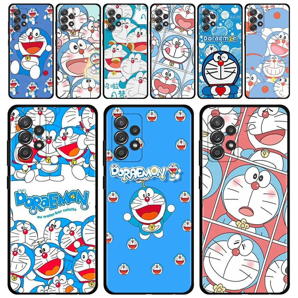 

Phone Case For Samsung Galaxy A12 A52 A51 A32 A21s A71 A02s for Samsung A22 A72 A52s A31 A41 A03 A13 A02 Cover Anime Doraemon