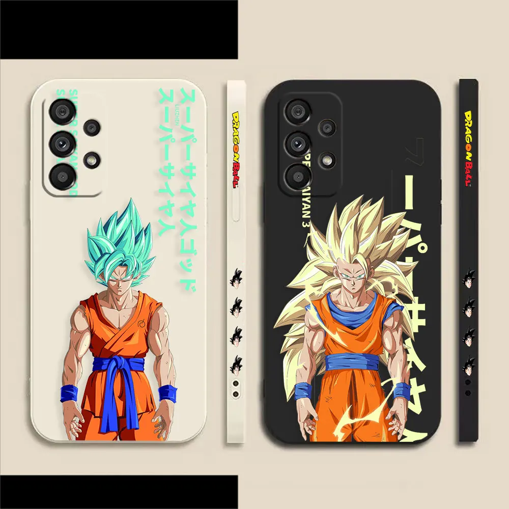 

Japanese Anime S-Super S-Saiyan 3 Phone Case For Samsung A91 A73 A72 A71 A53 A52 A51 A42 A33 A32 A23 A22 A21S A13 A12 4G 5G Case