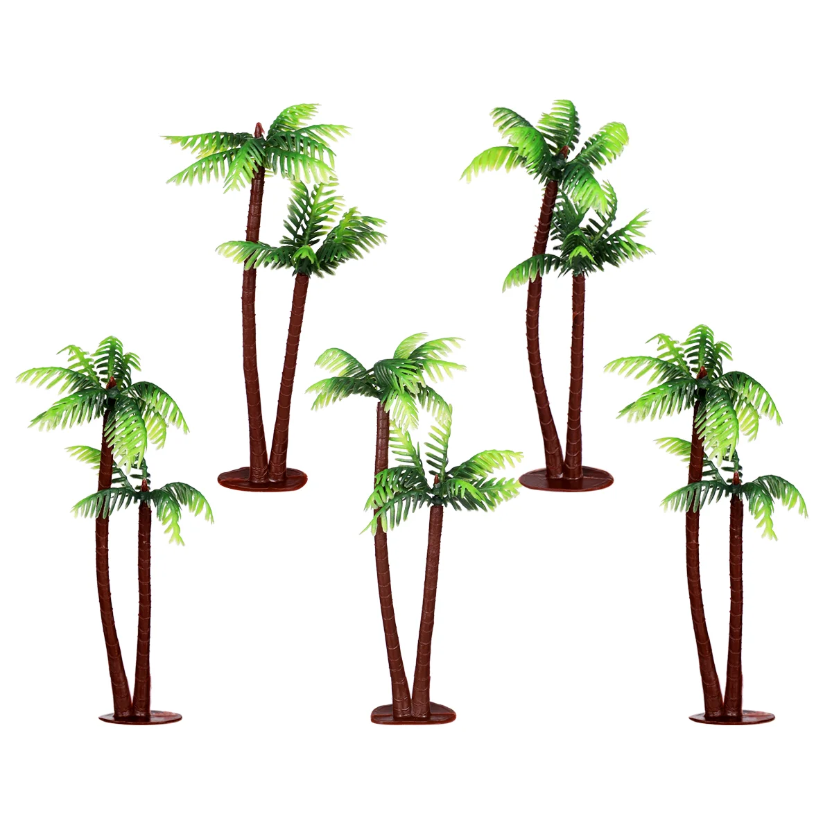 

5Pcs tree trees tank hermit cold aquarium spikes decor miniature- Tree Decor Simulation Bonsai Crafts Landscape DIY Decor