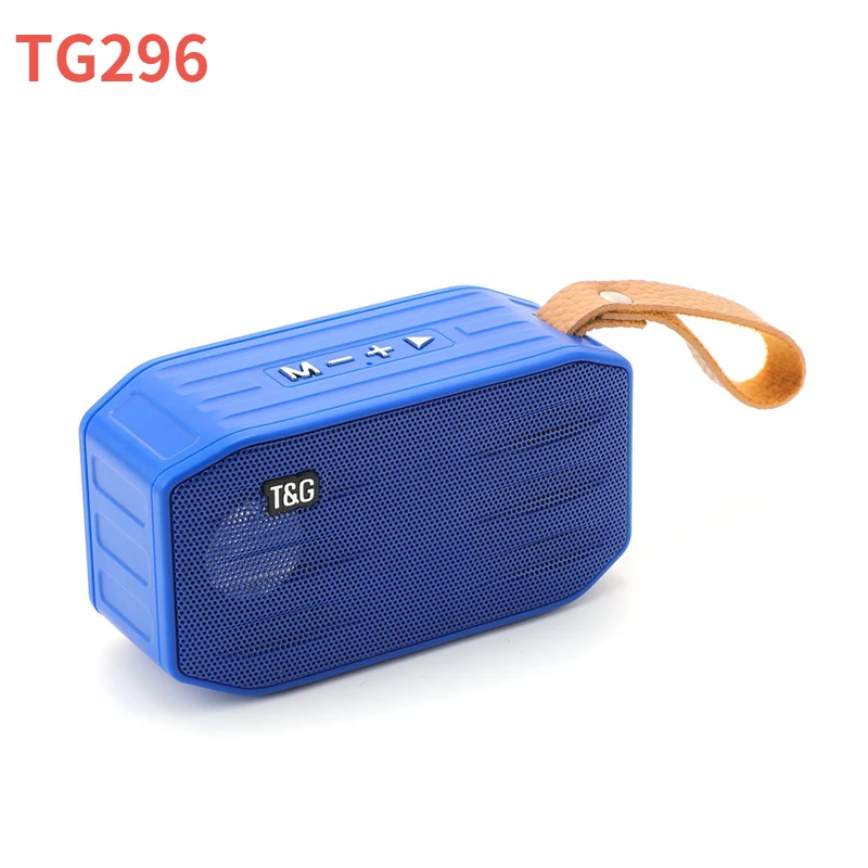 

New TG296 Wireless Bluetooth Portable Card Small Stereo Box Speaker Radio 3D Stereo Support TF Card Electronic Gift Subwoofer