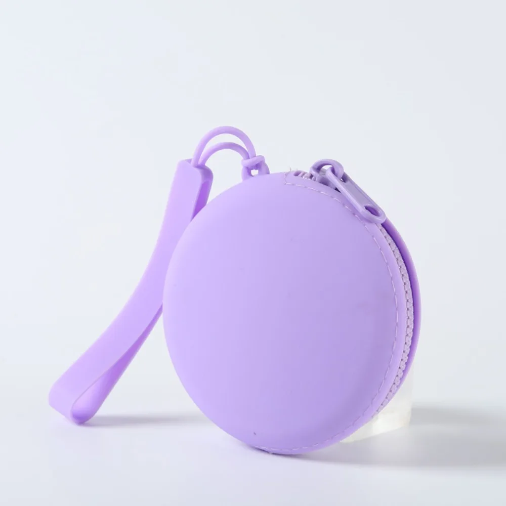 

Силиконовый круглый кошелек для монет