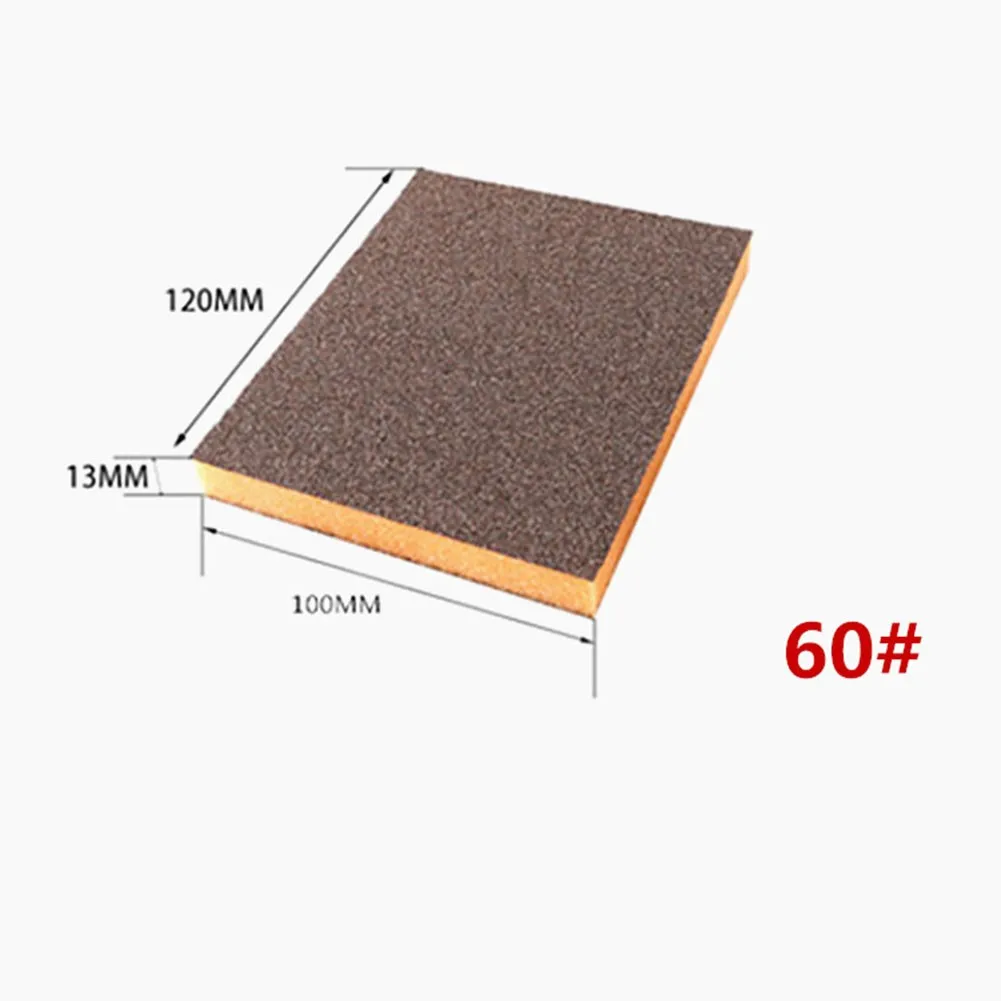 

Car Sanding Sponge Sanding Block Double-Sided Sandpaper Sanding Disc Grits Sand Block Pad For Metal Drywall Wood Car Polishing