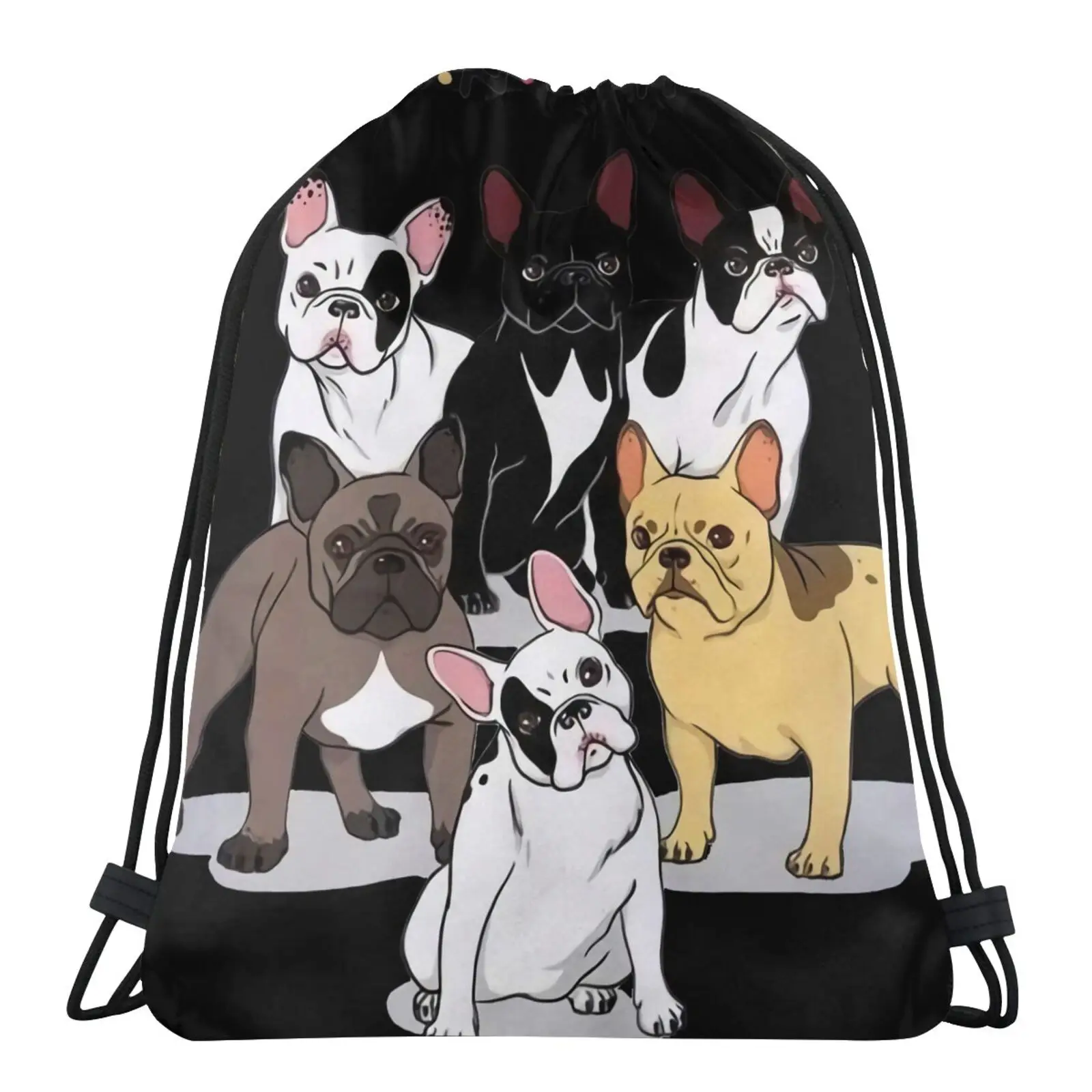 

Французский бульдог, там, сумки для мужчин, милый рюкзак на заказ, сумка-тоут, Женский Мужской рюкзак, сумки, зеркальный карман
