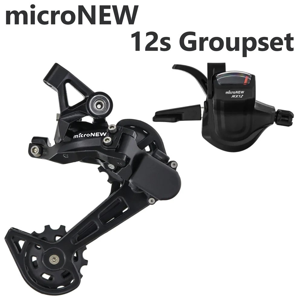 

microNEW MX12 12 Speed Shifter Lever MTB 12V Rear Derailleur Mountain Bike 1x12S Groupset Compat DEORE M6100