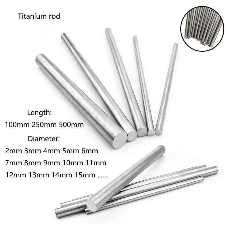 Титановый стержень, длина 100-500 мм | AliExpress