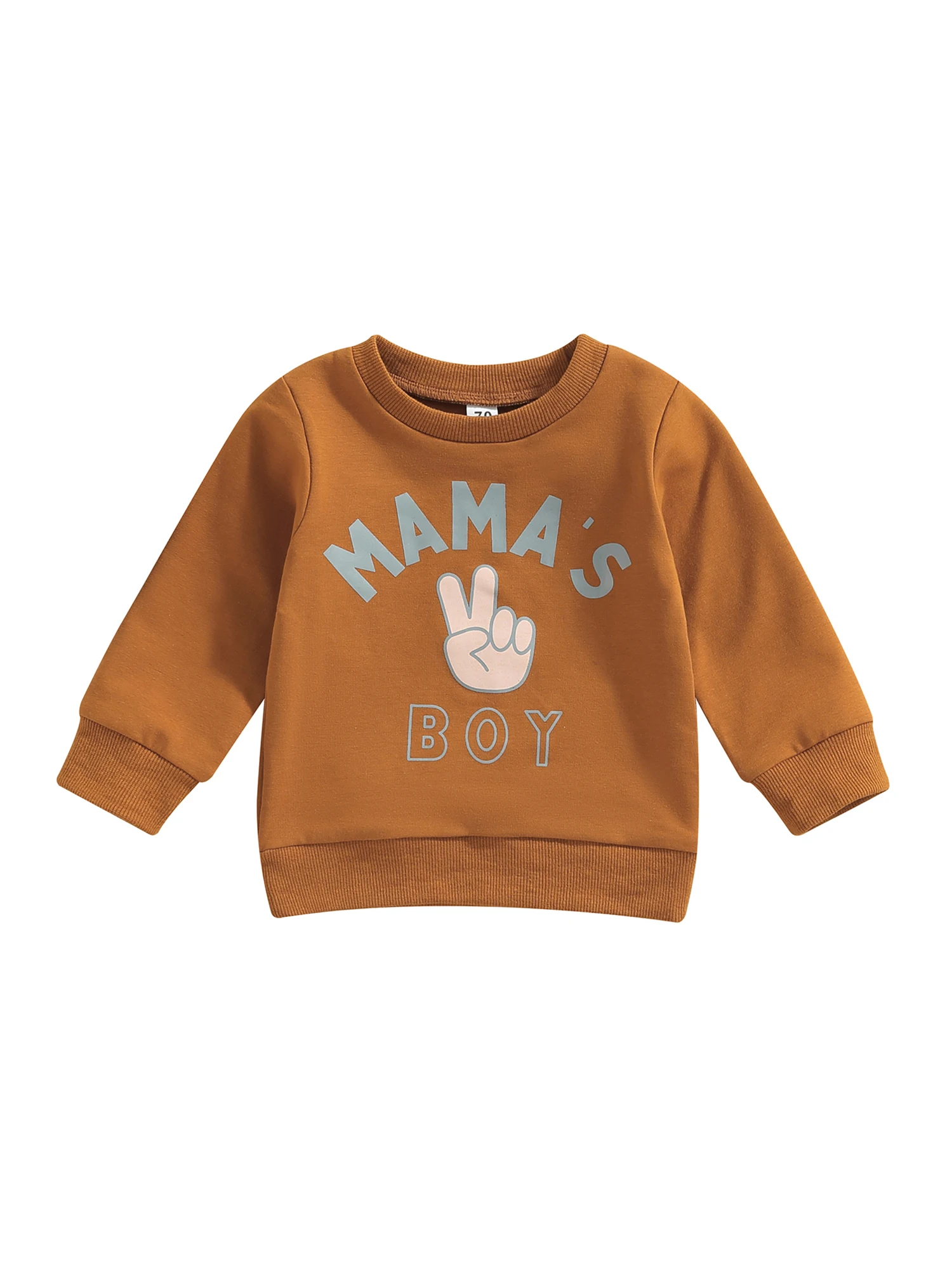 

Baby Girl Boy Fall Sweatshirt Letter Print Long Sleeve Casual Pullover Hoodie Newborn Infant Fall Winter Clothes