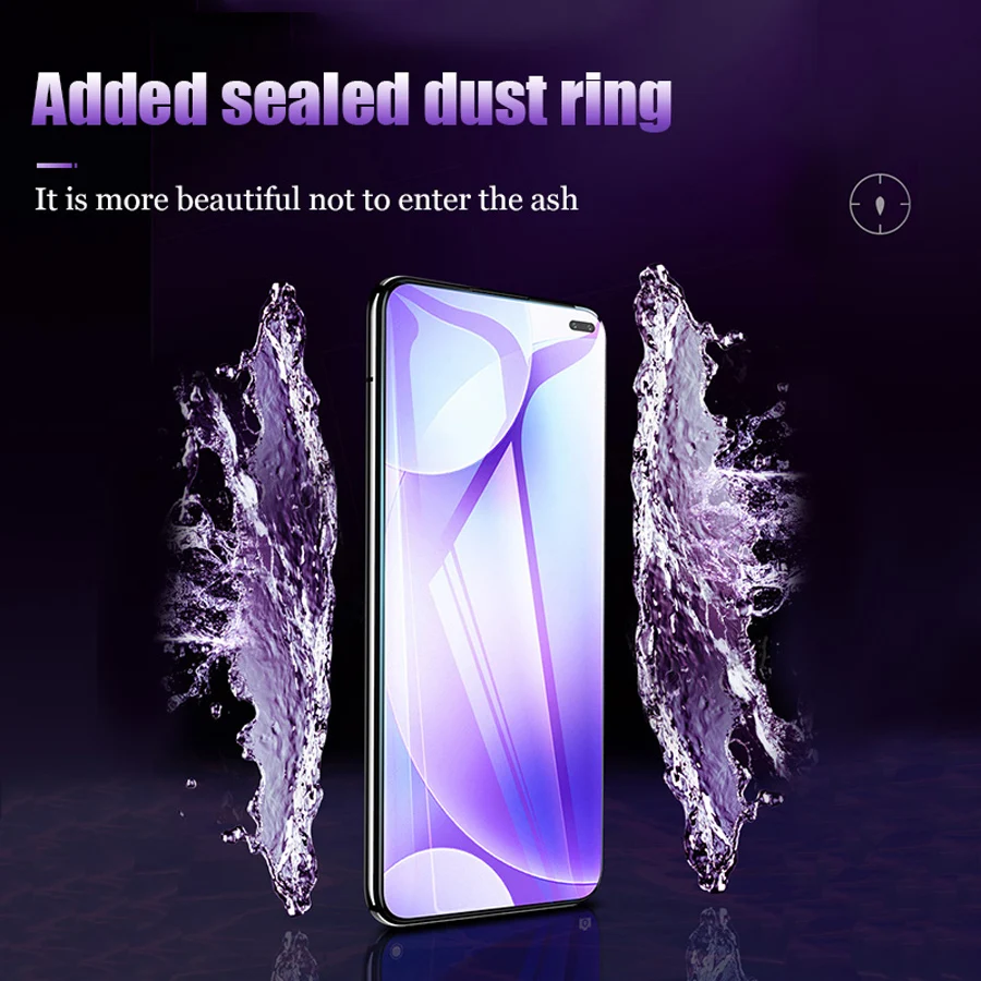 Защитное стекло на Redmi 9 9A 9C 9T 8 8A премиум класса для защиты экрана с полным