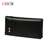 chch wallets fashion genuine leather splicing money bag fallow coin purse cards id holder clutch wallet