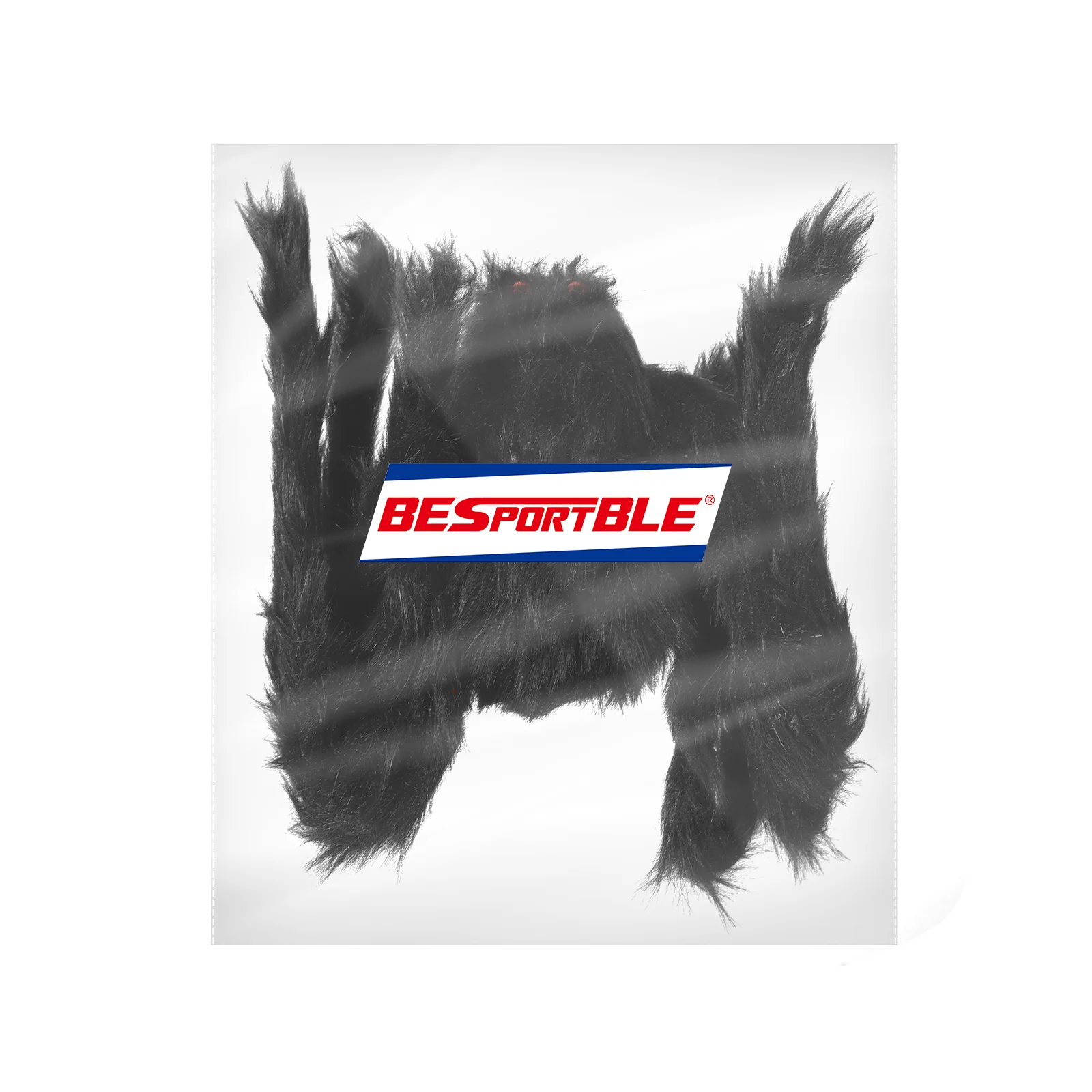 BESPORTBLE Искусственный Паук Моделирование Плюшевая Игрушка Черный Цвет