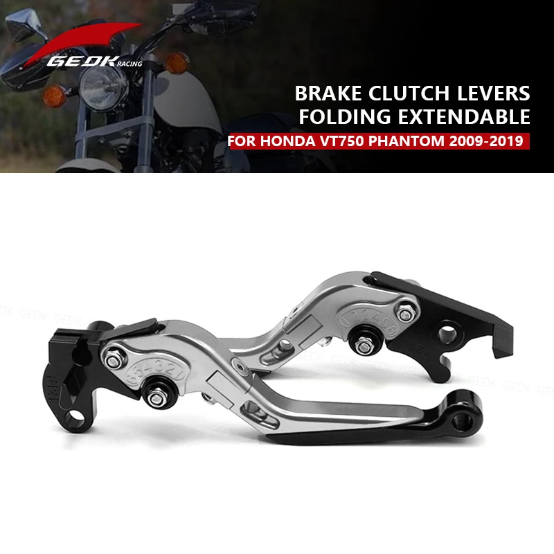 

Adjustable Motorcycle Brake Clutch Handle Lever For HONDA VT 750 PHANTOM 2009-2019 Folding Extendable Motorbike Modified Parts