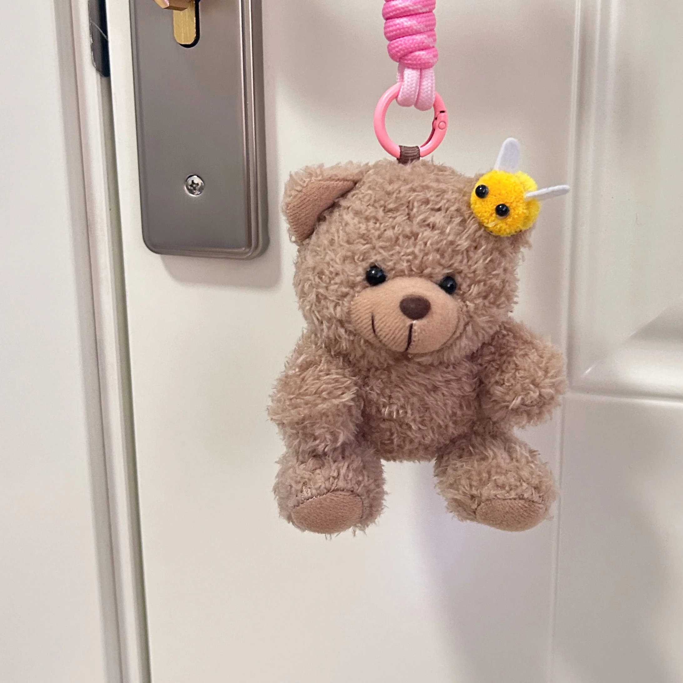 Милый медведь плюшевая подвеска ручной работы сумка украшения мультяшная