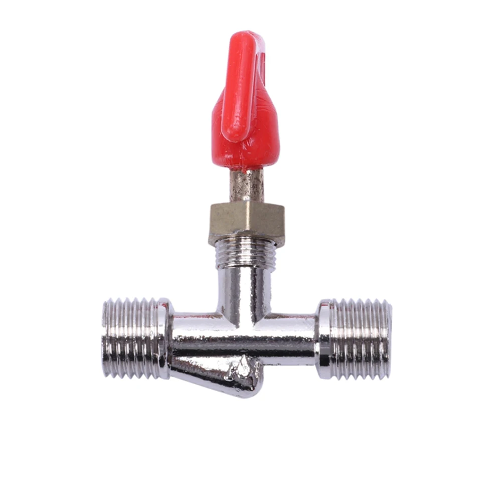 Manual Valve Fitting T-handle Male Thread 10mm/0.38\\\