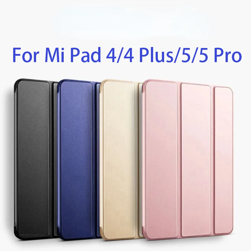

Чехол для Xiaomi Mi Pad 4 8,0 дюйма силиконовый смарт-чехол для Xiaomi Mi Pad 4 Plus 10,1 дюймов Чехол 2021 Mi Pad 5 Pro 11 дюймов