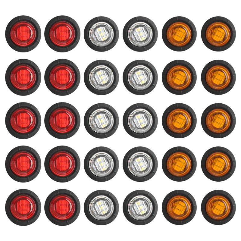 

DRL 12V 24V светодиодный, боковой, габаритный фонарь Truck Auto Trucks грузовик прицеп автобусный задний тормозной фонарь грузовик аксессуары Luces Traseras