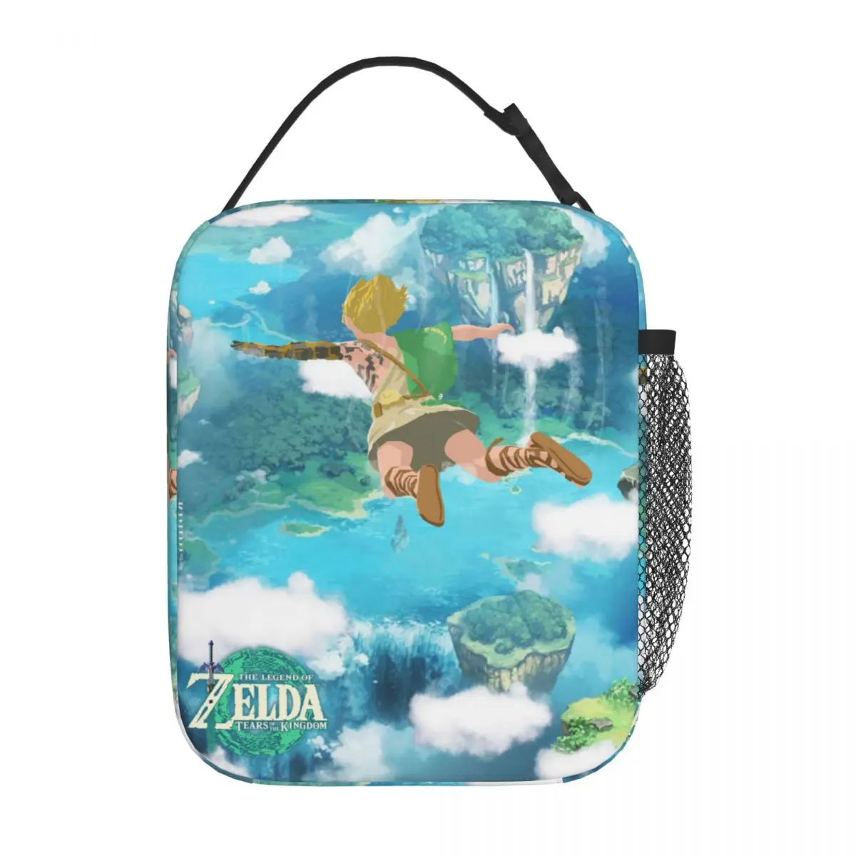 

Zeldas, Изолированные сумки для ланча со слезами Великобритании, портативный охлаждающий термоконтейнер для ланча для офиса