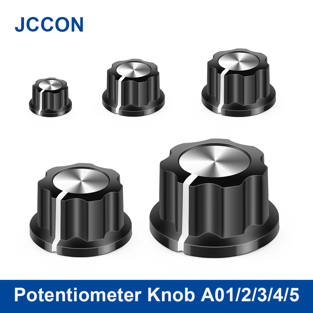 

5Pcs Potentiometer Knob MF-A01 MF-A02 MF-A03 MF-A04 MF-A05 For WH118/WX050 /3590S/RV24YN20S/WXD3 Rotary Switch 6mm