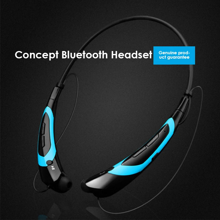 

HBS-760 Sports Magnet Stereo Bluetooth Earphone With HD Mic Neck-mounted Wireless Sport Headset Earbuds For Android IOS