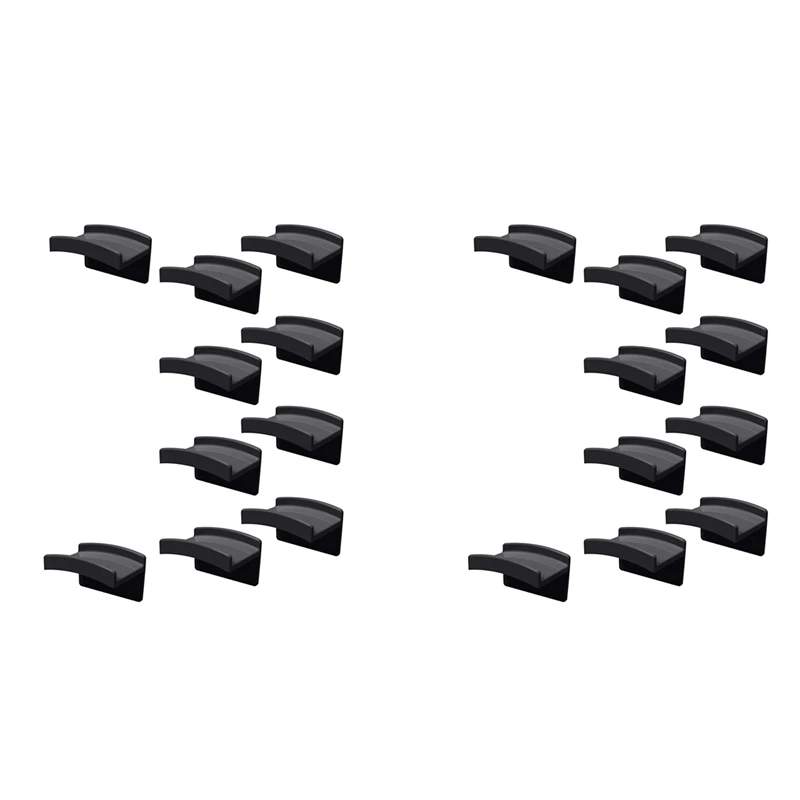 

New 2X Adhesive Hat Hooks For Wall Mount For Baseball Caps, Strong Hold Hat Hangers Storage Organizer For Room Decor