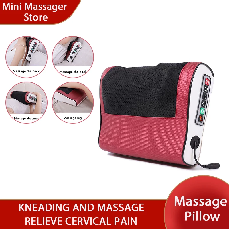 

2023 Electric Neck Massager Pillow Multifunctional Massage Pillow Device Neck Health Massager Relaxation Pillow Massager