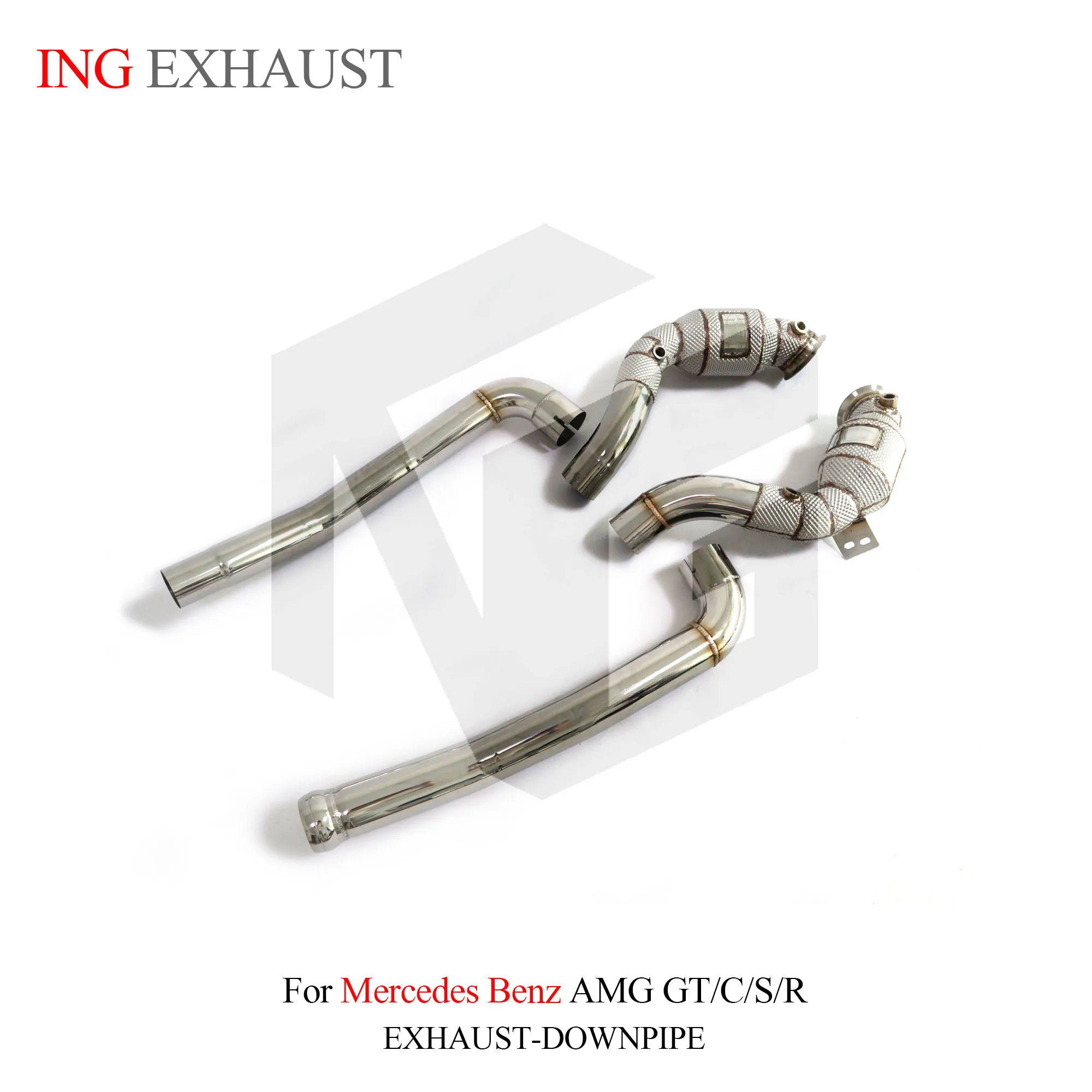 Катализованная водосточная труба ING SS304 для Mercedes Benz AMG GT GTC GTS GTR 4 0 т моторная