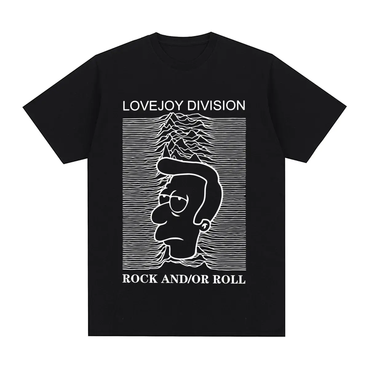 

LOVE JOY DIVISION UNKNOWN PLEASURES T-shirt Cotton Men T shirt New Tee Tshirt Womens Tops