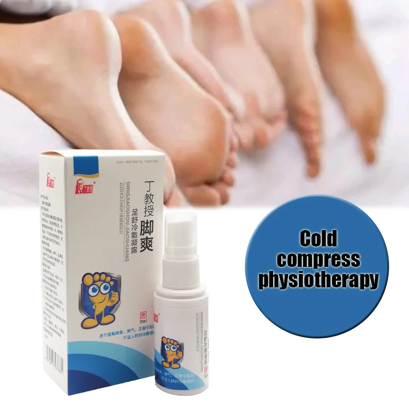 

Спрей Китайский травяной для ног, дезодорант против запаха, антибактериальный дезодорант для лечения ног, 30 мл