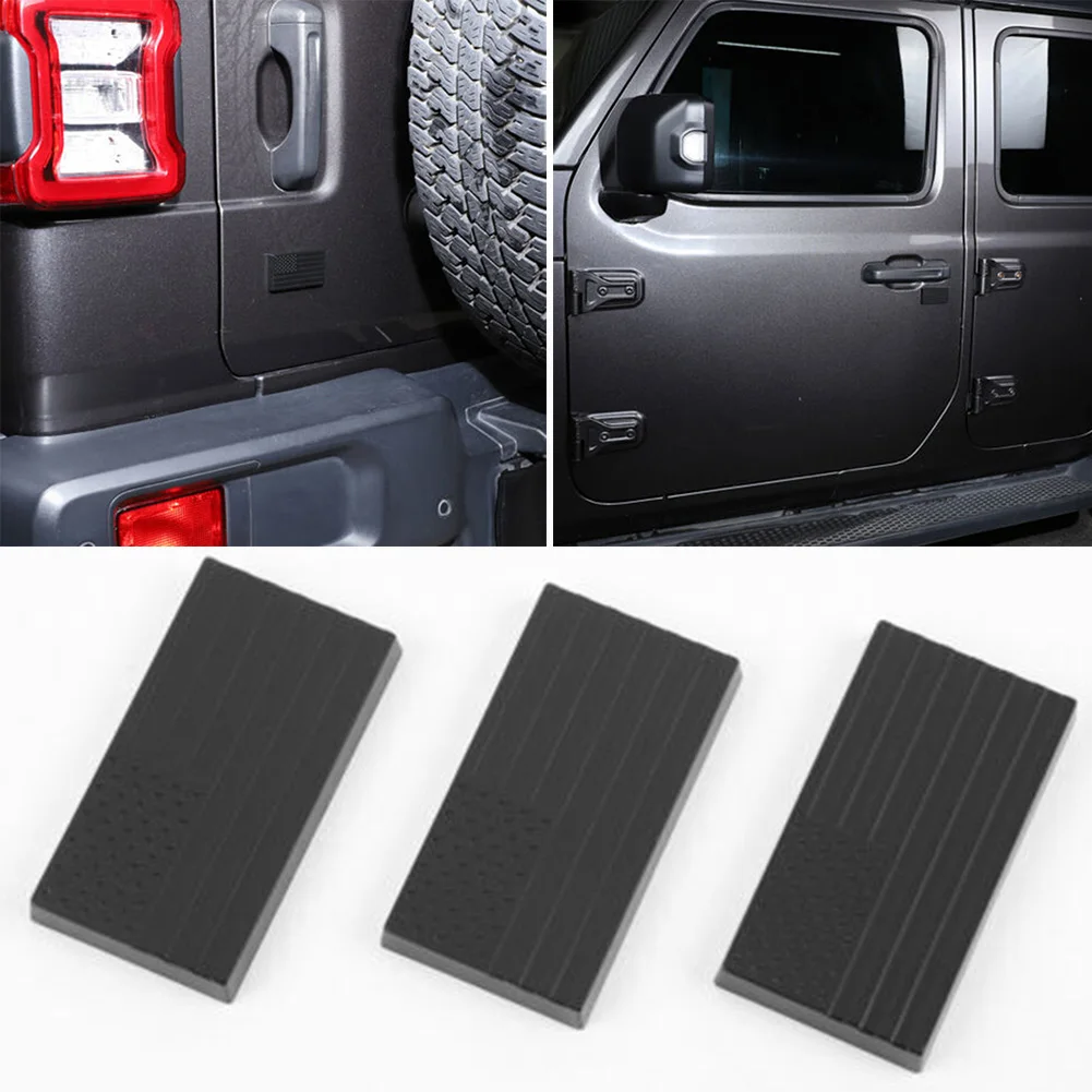 

100% Brand New High Quality Door Key Socket Cover Trim 3pcs/set ABS Key Hole Cover Paint Baking Easy Installation
