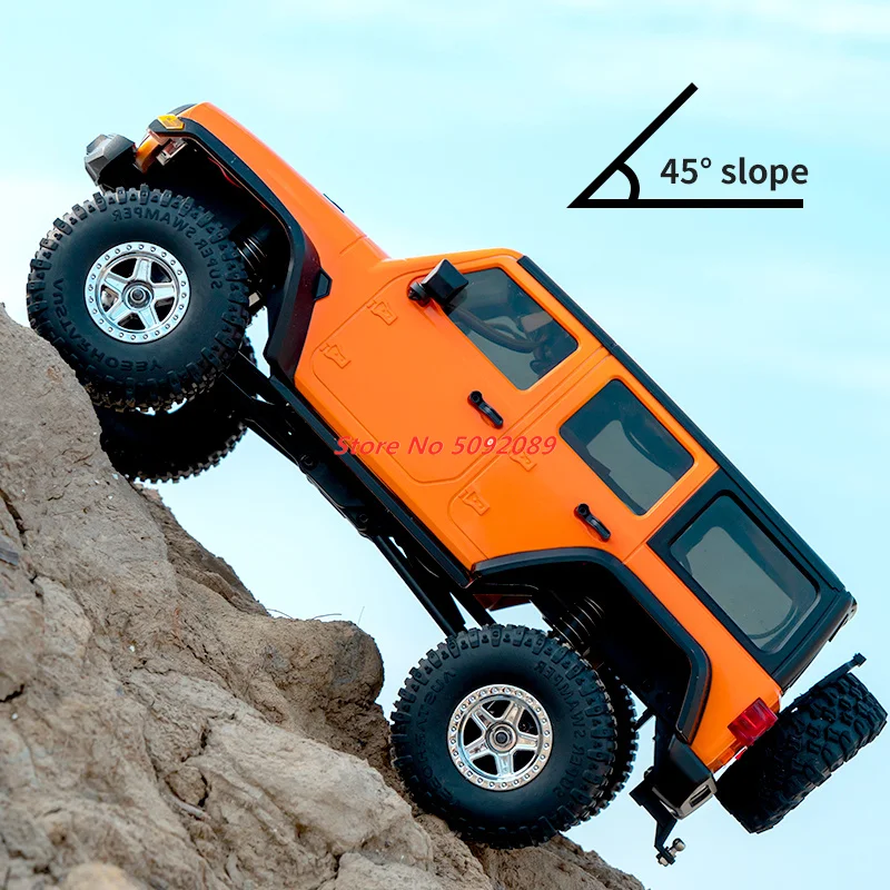 Новинка 1:18 полноразмерный Радиоуправляемый автомобиль для скалолазания по