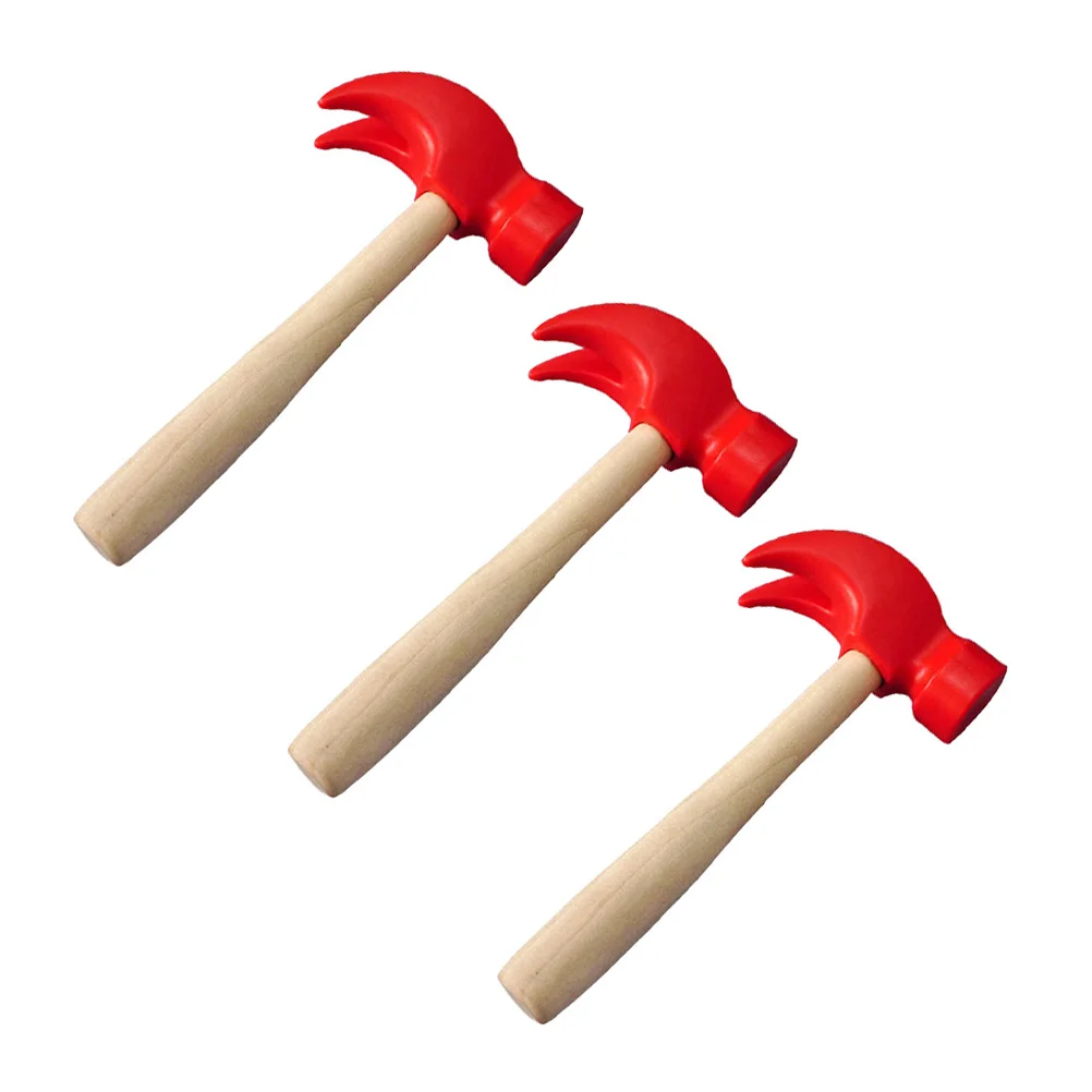 

Simulated Small Wooden Hammer Birthday Gift DIY Kids Plaything Funny Simulation Toy Educational Toys