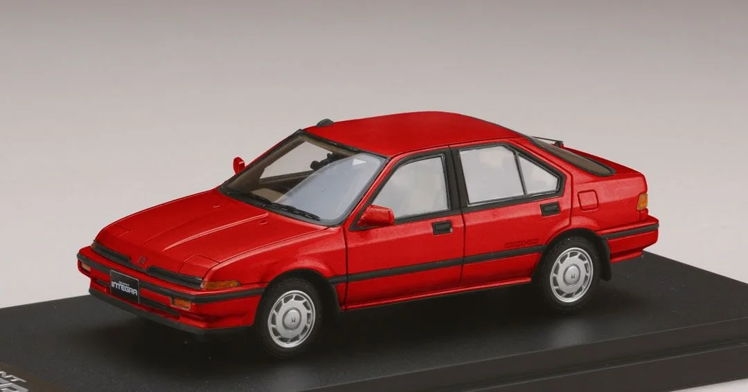 

MARK43 1 43 1st generation HONDA TYPE COUPE CAR MODEL QUINT INTEGRA RED