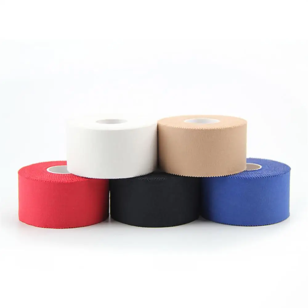 

Pure Cotton/Cotton Serrated Edge Sports Tape Elastic High Quality Tape Gym Running Exercise Bundle Physical Muscle Bandage